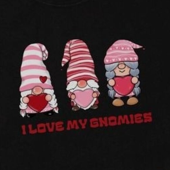 Valentine Gnome Shirt, Romantic Tee, Gnome Lover Gift - Picture 2 of 3